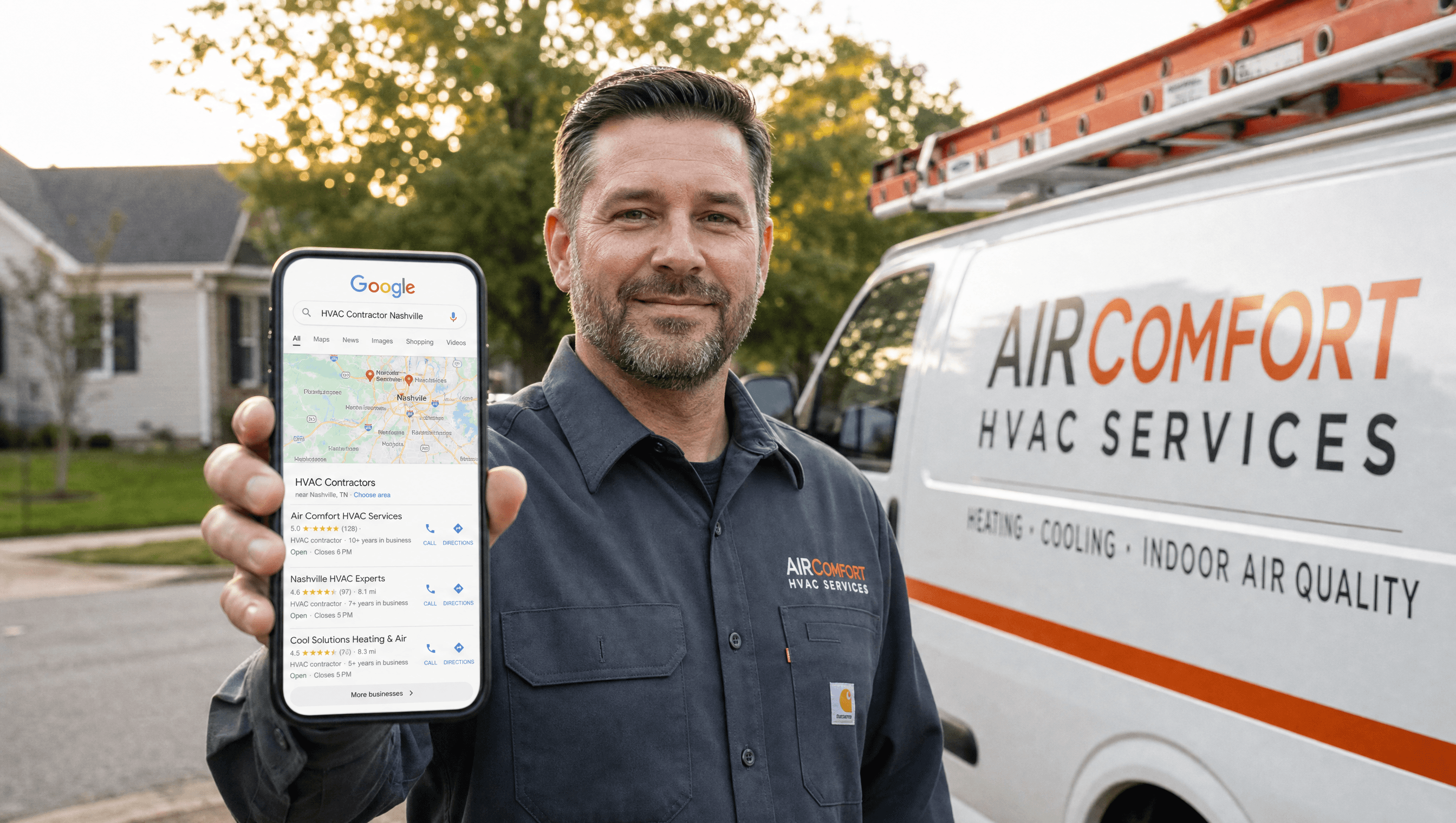 How to Get Your HVAC Business in the Top 3 on Google Maps